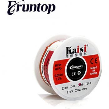 Fine Solder Wire – 1.2% Flux Reel Tube, Sn60/Pb40, 0.6 mm