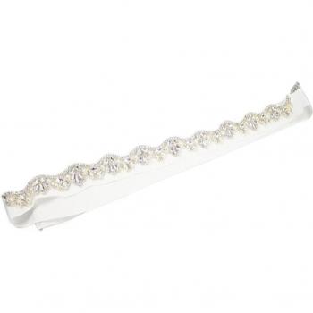 Belt de Novia Vintage con Detalle Rhinestone