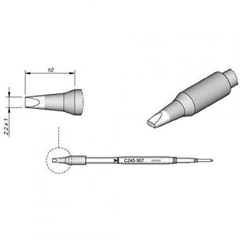Cartouche d'épointage 2,2x1mm JBC T245a C245