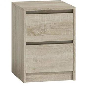 Comodino K2 sonoma con cassetti