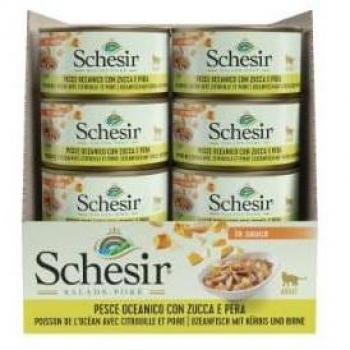 Schesir Pesce Oceanico Con Zucca E Pera In Salsa 85g