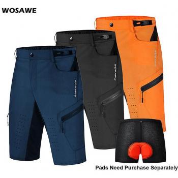 Vêtement de Course Cyclisme Baggy Hommes Bleu