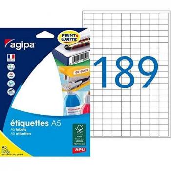 Borsa A5 a Cintura Agipa in Nero