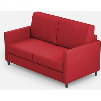 Kara 2 Plazas Sofá Mediano Rojo