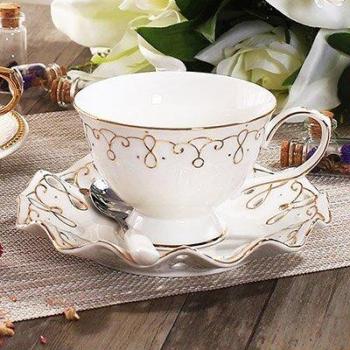 Taza de Café China con Estilo Británico de Alta Gama