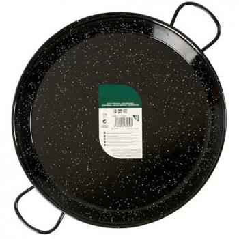 La Dehesa Paellera en Negro San Ignacio 34 cm, 6 porciones