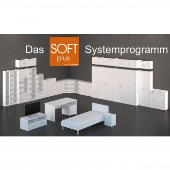 CS Schmalmöbel 12/27 Mehrzweckschrank 27 Cremeweiss
