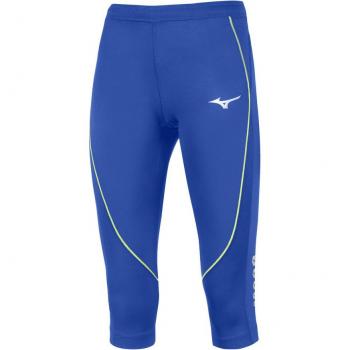 Mallas Premium Mizuno 3/6 para Mujer Azul