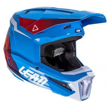 Casco Leatt 2.5 Royal Moto 2025 Blu