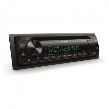 CD‑Player Sony CDXG3200UV.EUR – Autoradio 4x55 Watt, USB/AUX, Extra Bass, 35.000 Farben, Schwarz