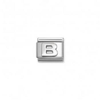 Komponierbarer Buchstaben-Charme „B“ – Classic, 330113/02