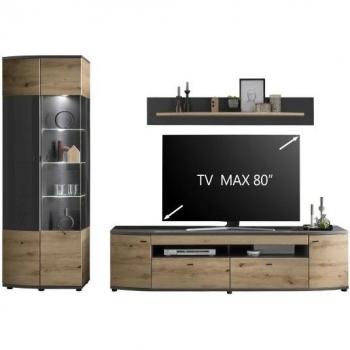 INOSIGN Wohnwand Dera – 3‑teiliger Kastenmöbel-Set
