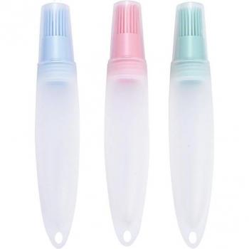 3pcs Silicone Oil Applicator Bottles