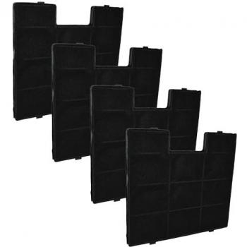 Activated Carbon Filter Pack, 4x – MasterCook WK‑Treo 60 Compatibility