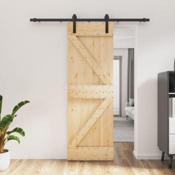 Pintura Pinho VidaXL 70x210 – Porta de Correr