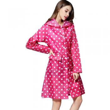 Women's Travel Raincoat with Hood