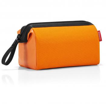 TravelCosmetic Reisethel – 4 L – Orangener Canvas (26×18×13,5 cm)