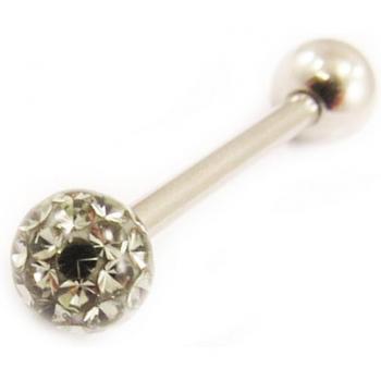 Gris Cristal – Barre d’haltérophilie en acier