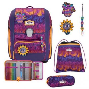 Scout Genius Superflask School Bag Set in Hot Pink