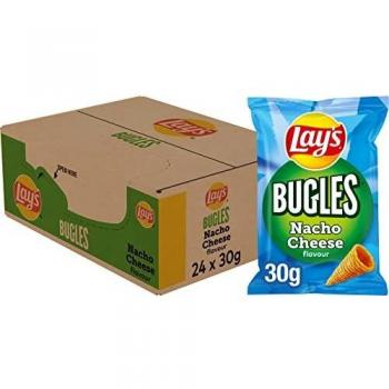 Corn Bugles Nacho-Käse von Lays – 24‑Stück‑Set