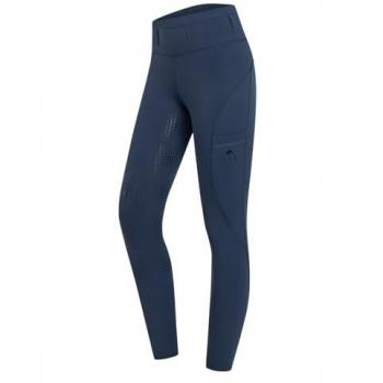 Malla de Equitación ELT Hanna Full Grip, Azul Denim