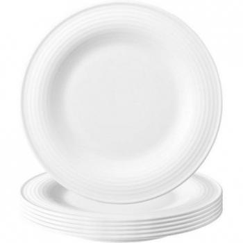 Seltmann Beat Color Glaze Brotteller – 6x, 17 cm, Weiß