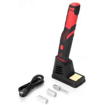 Cordless 8 W 450 °C Soldering Iron – Built‑in Lithium Battery and Quick Charge