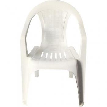Traesio Sedia Bianca Stackable, 2pz, Dimensioni 53x43x78 cm – Codice 007359