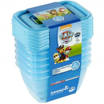 Keeper Paw Patrol – 6‑teilige Frischhaltedosen – 10,5 x7,5 x6 cm