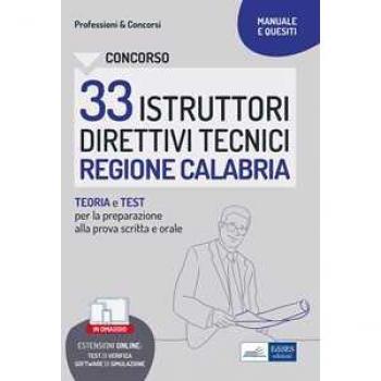 Concorso 33 Istruttori Direttivi Tecnici