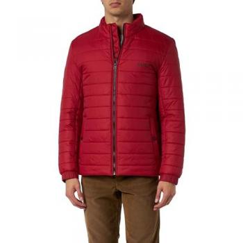 HUGO Herren Slim Fit Daunenjacke Benti2221 Rot XL