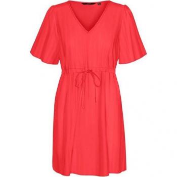 Vero Moda Sommer-Mini‑Kleid VMMYMILO 2/4 Leinenkurzteil