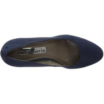 Tamaris Damen Pumps, Modell 22420, Blau, 39 EU