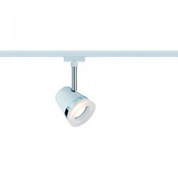Foco URail Cone Paulmann, blanco/cromo