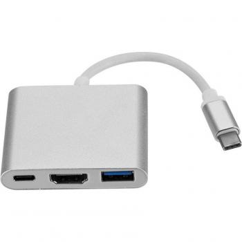 Adaptateur de charge USB-C vers HDMI et USB 3.0, 3 en 1 pour MacBook