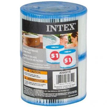 Filtro Spa Intex S1 15,24x10,8x10,8 cm (Pacchetto di 2)