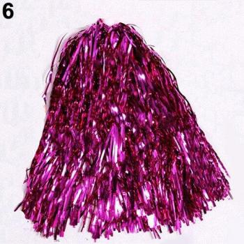 Set de Pom Poms Metálicos para Deportes