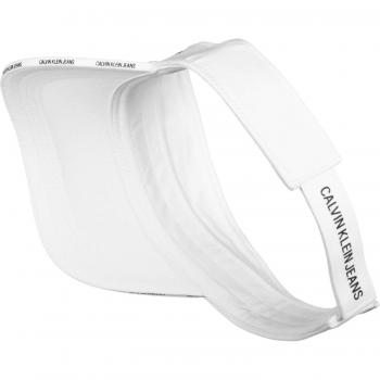 Calvin Klein J Logo Tape Visor Femme, Blanc