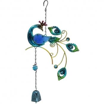 Campana de viento decorativa para pared y jardín