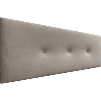 Cabezal moderno acolchado de terciopelo liso – Dhome