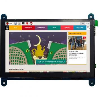 5-Inch AIDA64 Touchscreen Monitor HDMI 800x480 for Raspberry Pi 3/4