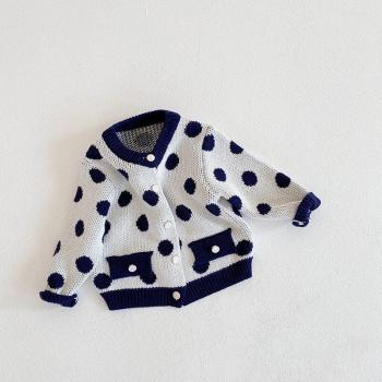 Autumn Winter Knit Cardigan for Baby Boys and Girls