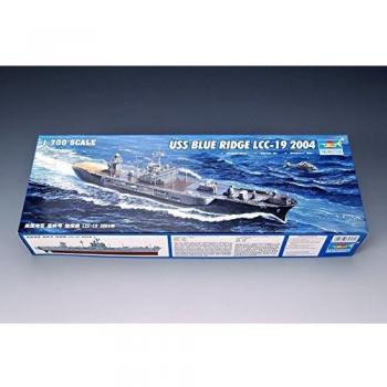 Maquette bateau USS Blue Ridge LCC‑19 – 1:700 – Conception Trumpeter