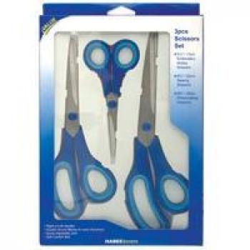 CraftMaster Stainless Trio – 3 Pack Scissors