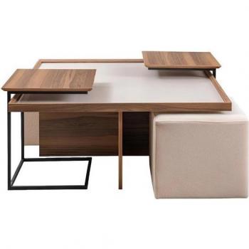 Brauner Luxus-Couchtisch im modernen Design für Ihr Wohnzimmer