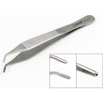 7x7 Tooth Hooked Potbelly Tweezers