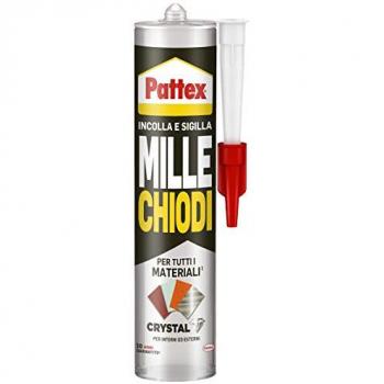 Pattex Crystal 290 g Cartuccia MilleChiodi