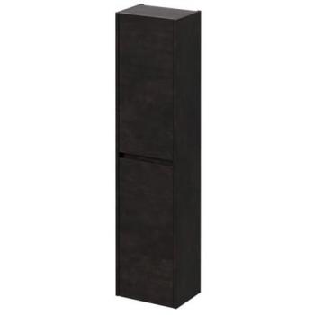 Metallic Slate Wall Mounted Tall Storage Unit