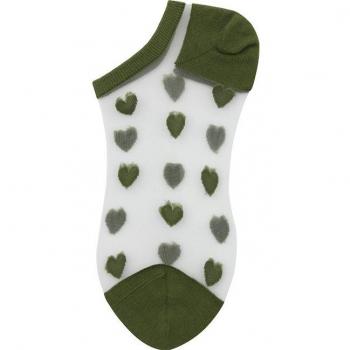 Chaussettes en maille à paillettes pour femmes, invisibles, été