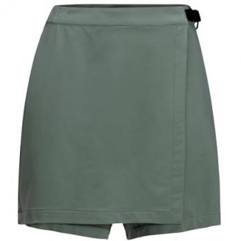 Jack Wolfskin Skort WANDERMOOD für Frauen, Größe 46, Hedge Green